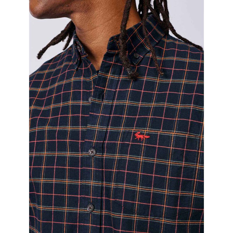 Aubin Merton Brushed Oxford Button Down Shirt image number 2